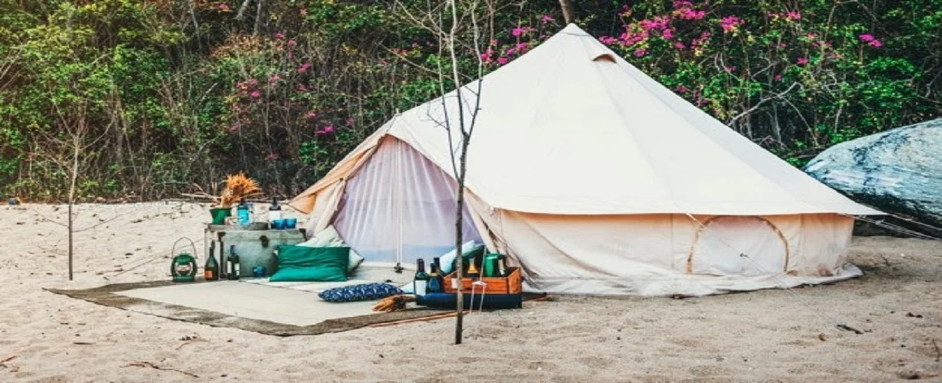 Beach camping in Khasab